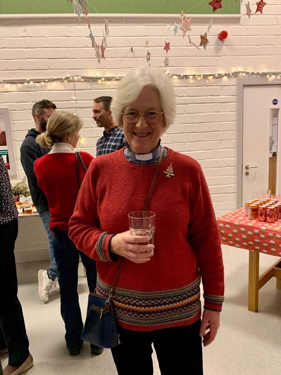 Thank you to local vicar, Susie, for joining us for the evening.