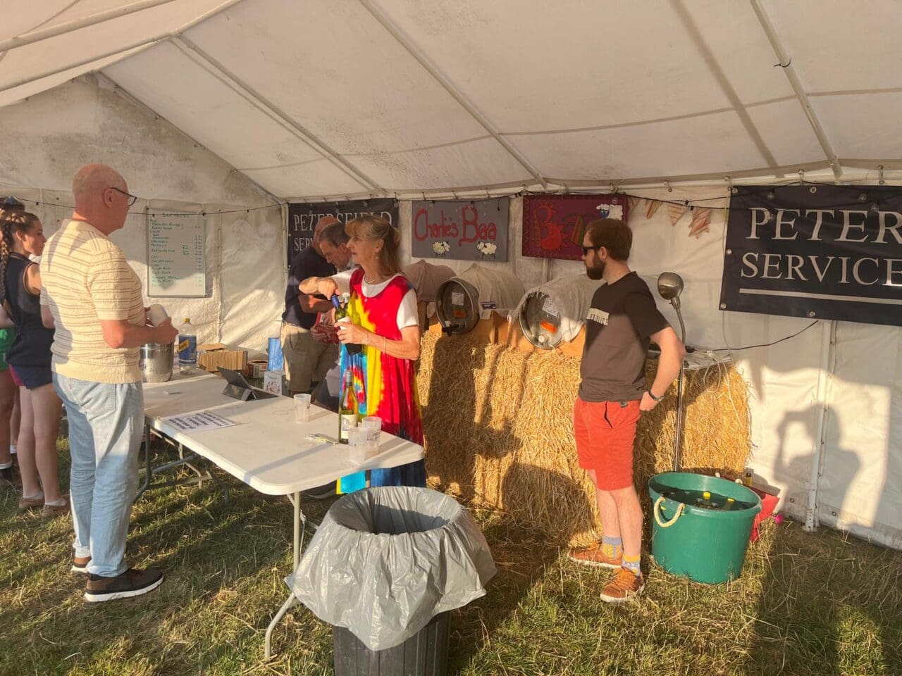 Local institution Charlie's Baa kept revellers refreshed for another year!