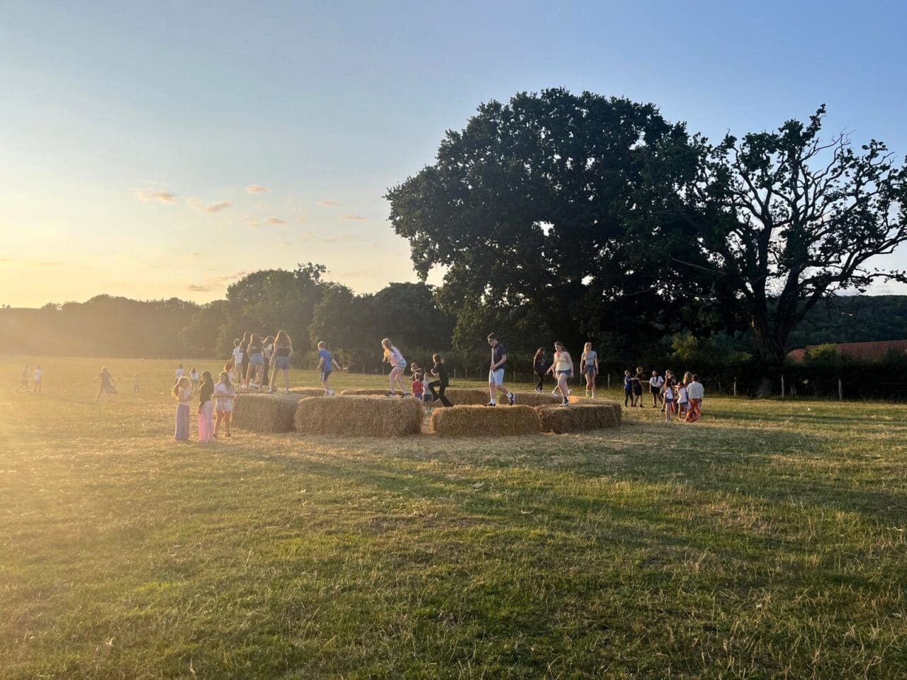 The sun sets on another glorious day