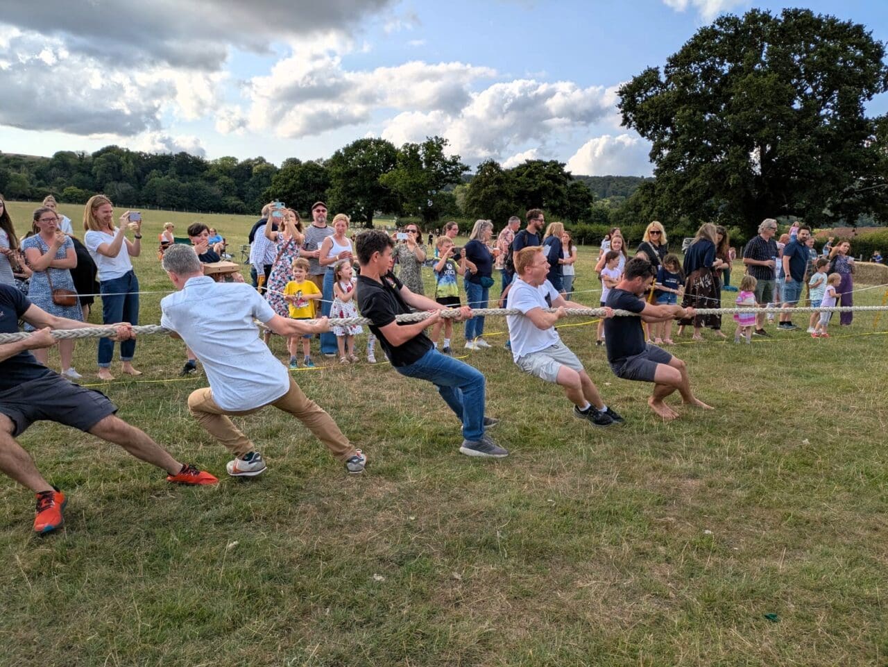 The Tug of War gets competitive...