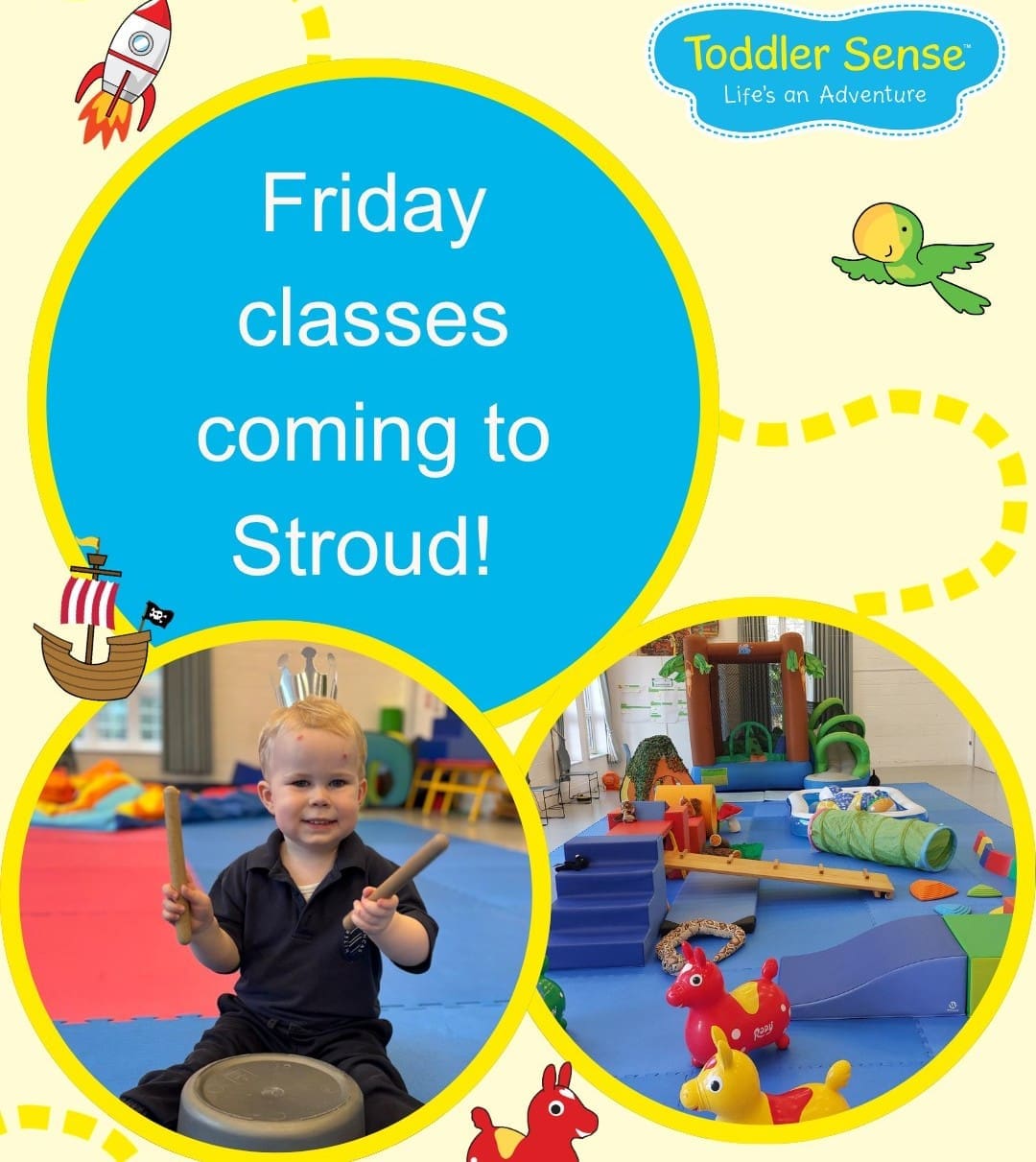 Toddler Sense Friday Classes in Stroud cropped