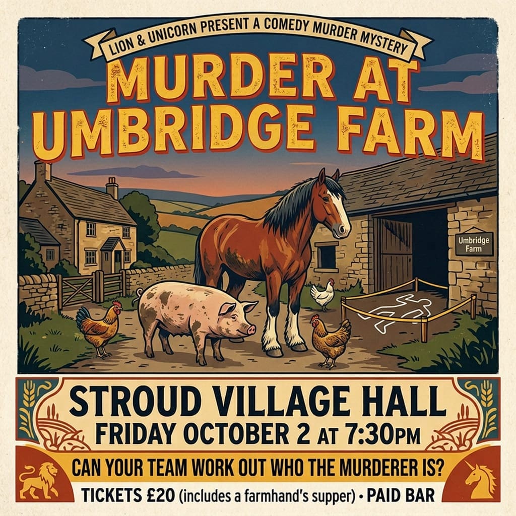 Murder at Umbridge Farm October 2026